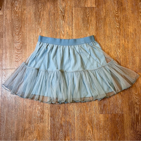 American Eagle Outfitters Dresses & Skirts - American Eagle Outfitters Blue Tulle Mini Skirt - Size M